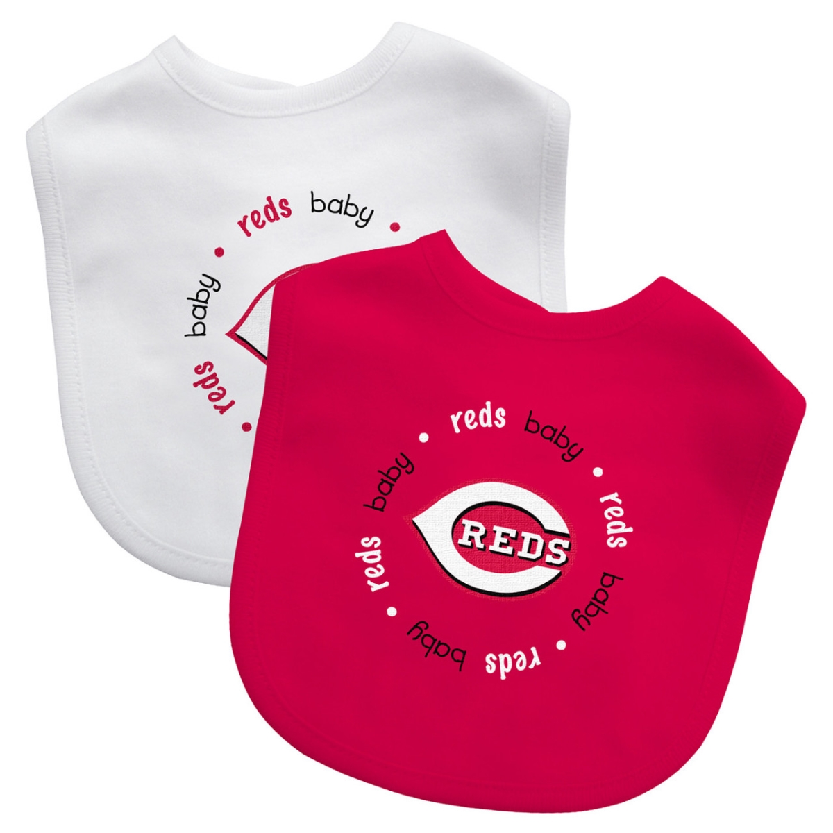 CIR2160 Cincinnati Reds Baby Bibs, Pack of 2