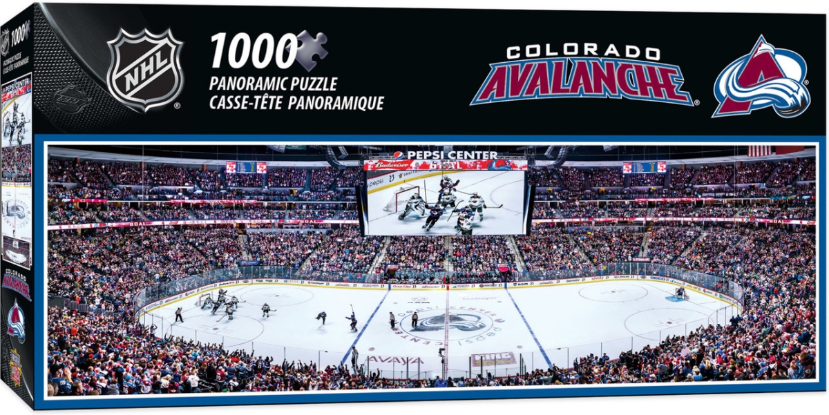 Masterpiece COA1030 NHL Colorado Avalanche Panoramic Puzzle - 1000 Piece