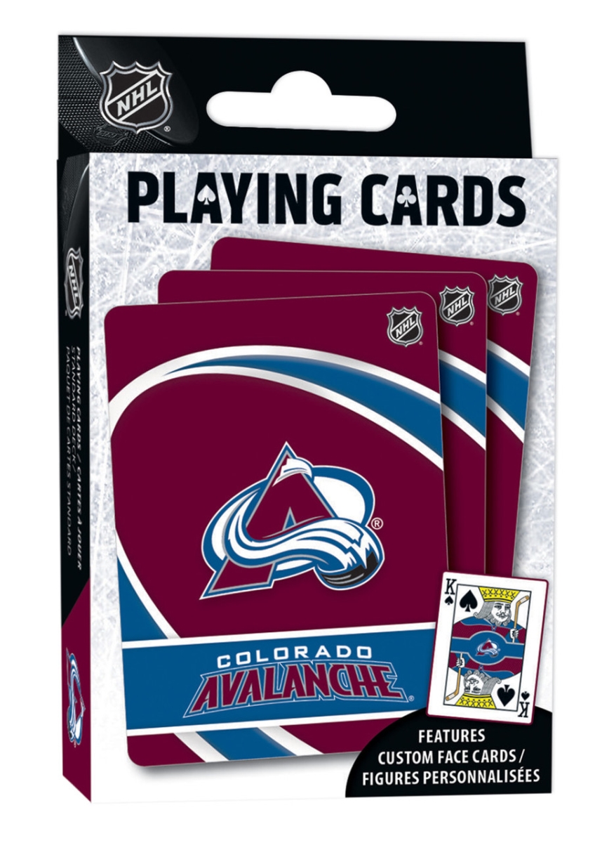 Masterpiece COA3100 NHL Colorado Avalanche Playing Cards