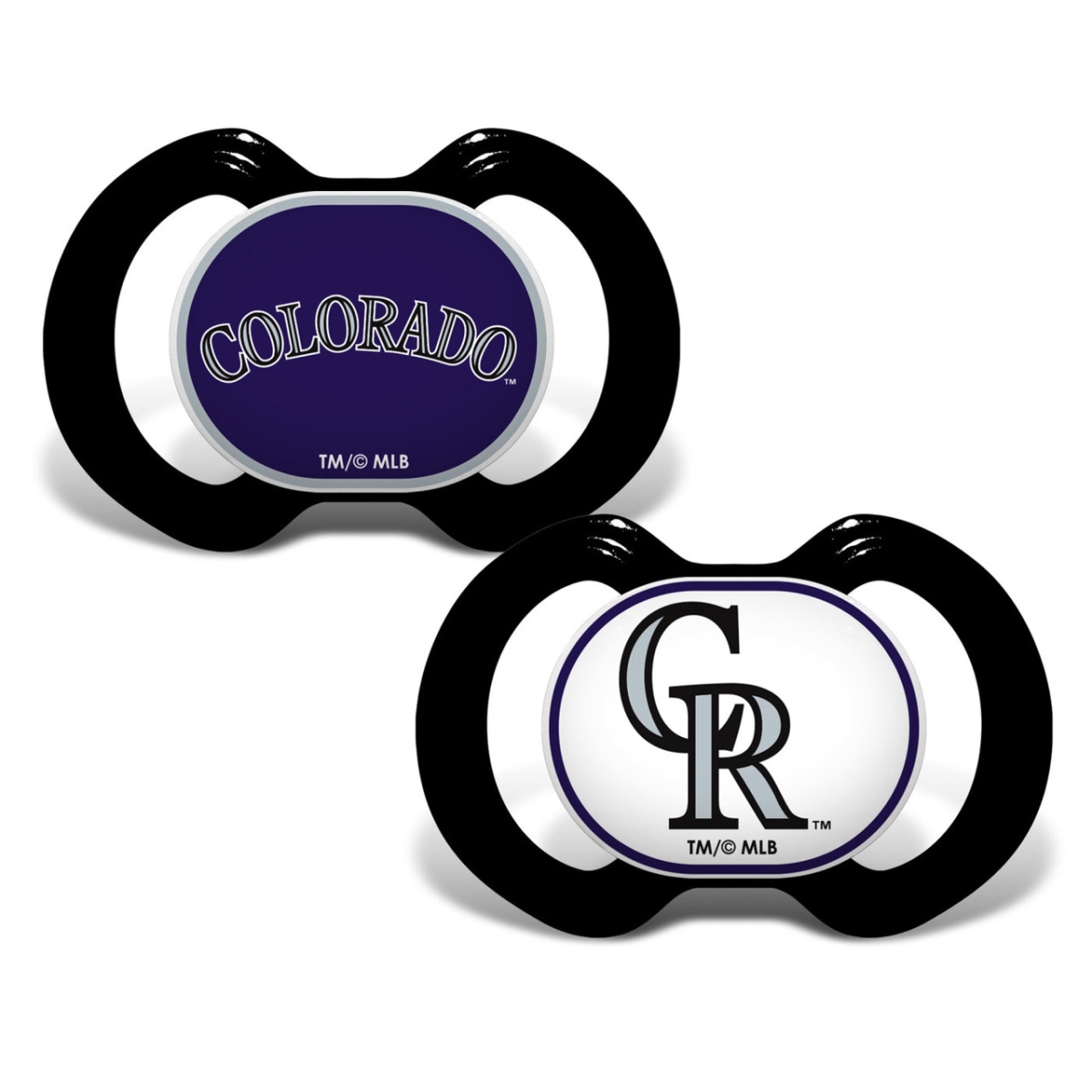 Masterpiece COR2000 MLB Colorado Rockies Pacifier - Pack of 2