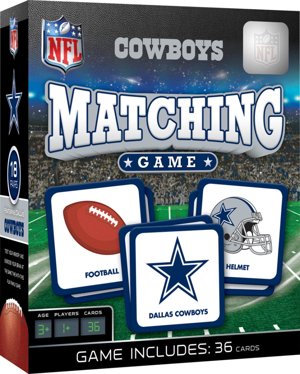 Masterpiece DAC3080 NFL Dallas Cowboys Matching Game
