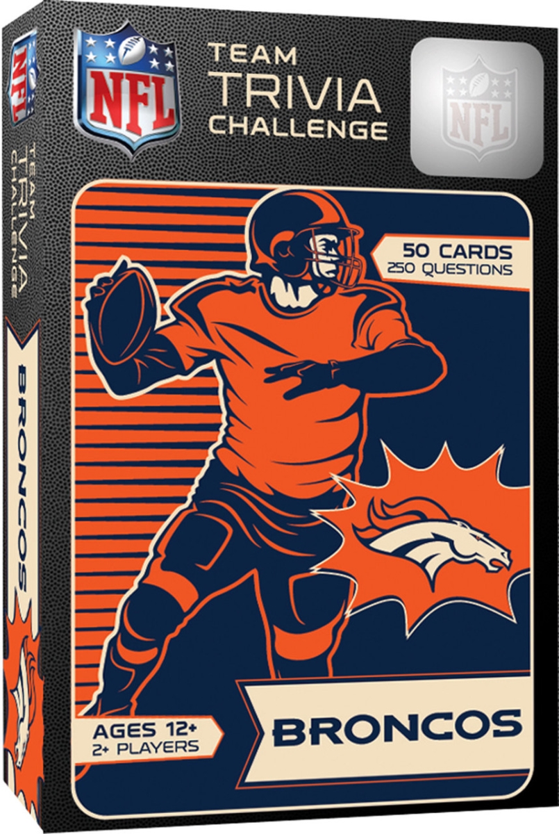 Masterpiece DEB3240 NFL Denver Broncos Trivia Challenge Game