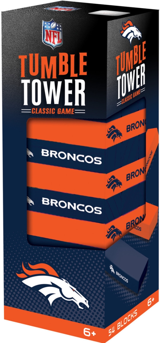 Masterpiece DEB3260 NFL Denver Broncos Tumble Tower