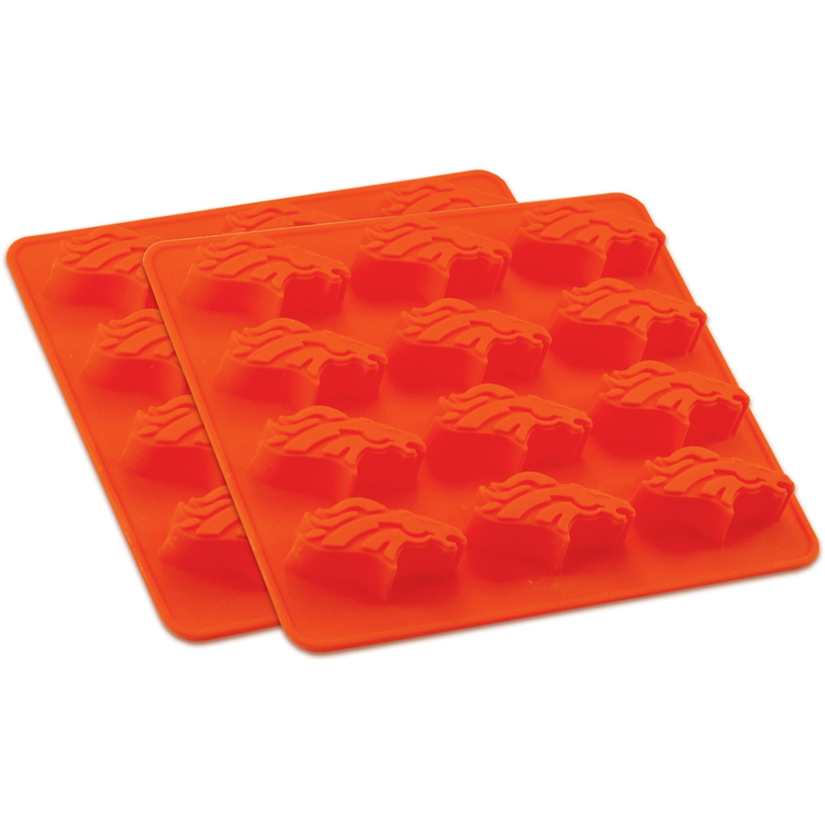 Masterpiece DEB4040 NFL Denver Broncos Ice Trays - Pack of 2