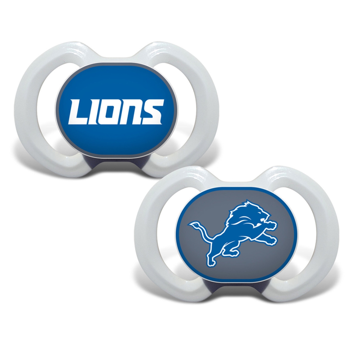 Masterpiece DEL2000 NFL Detroit Lions Pacifier - Pack of 2