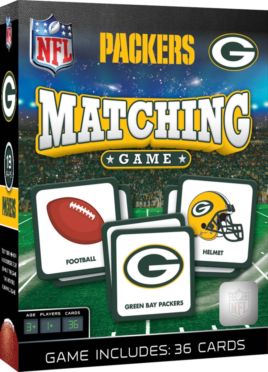 Masterpiece GBP3080 NFL Green Bay Packers Matching Game