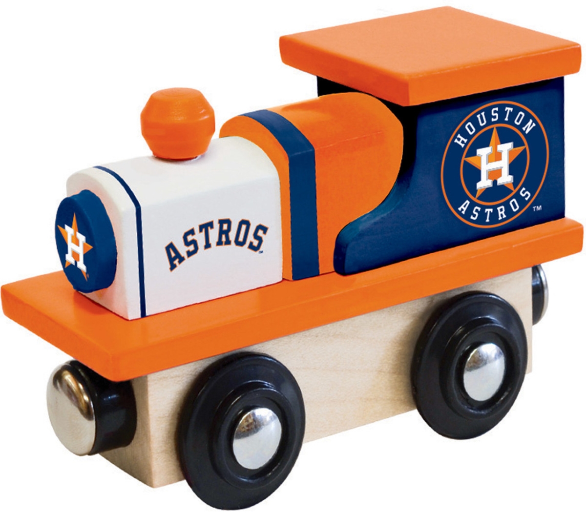 Picture of Masterpiece HOA2100 MLB Houston Astros Wood Train Engine Toy