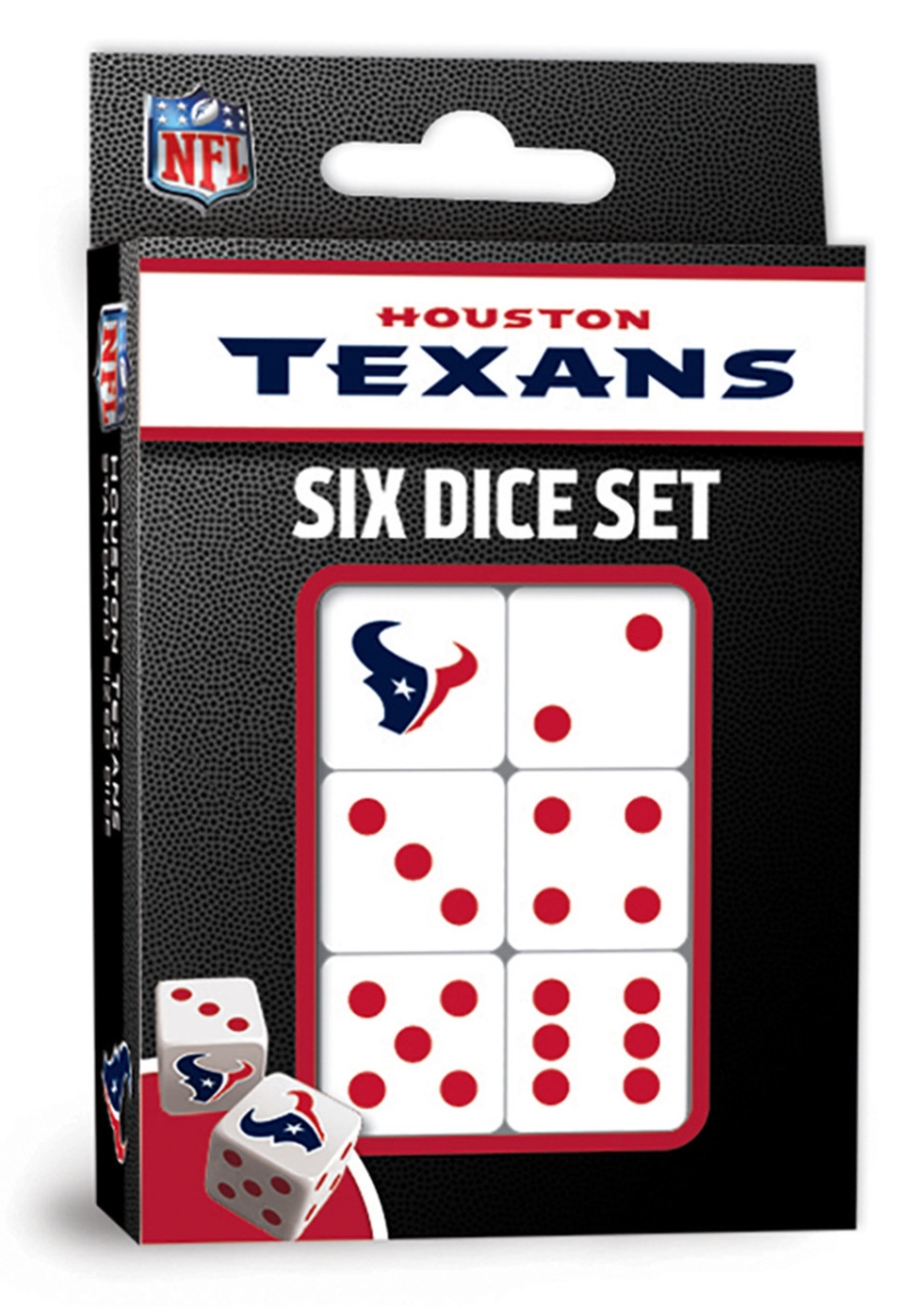 Masterpiece HOT3140 NFL Houston Texans Dice Set