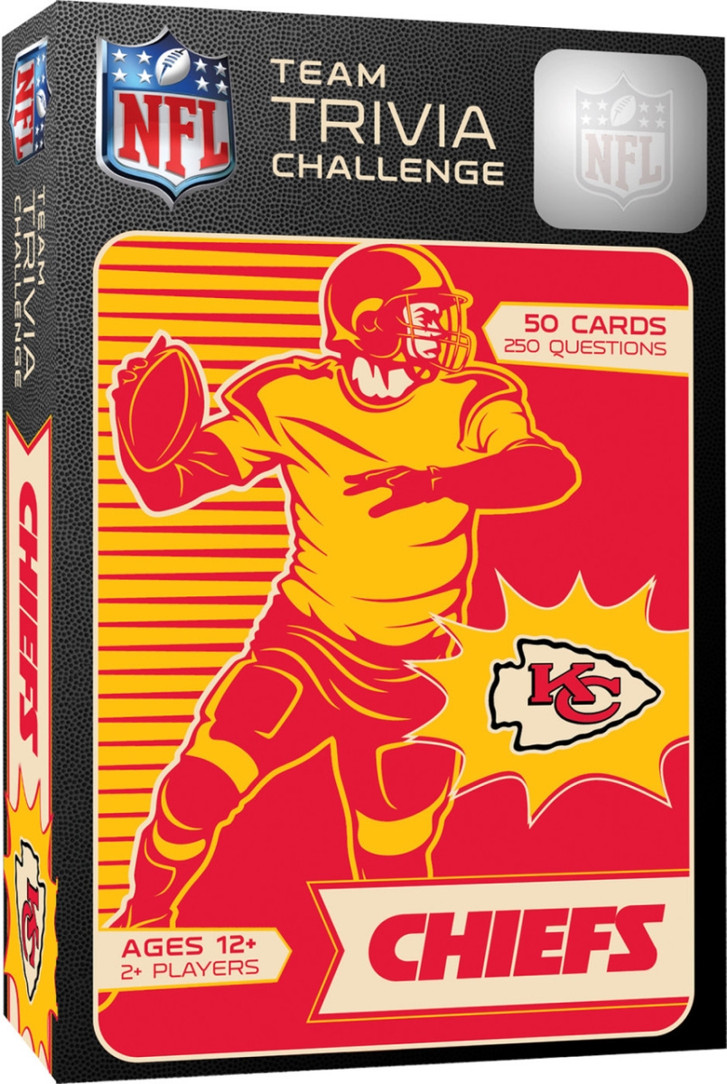 Masterpiece KCC3240 NFL Kansas City Chiefs Trivia Challenge Game