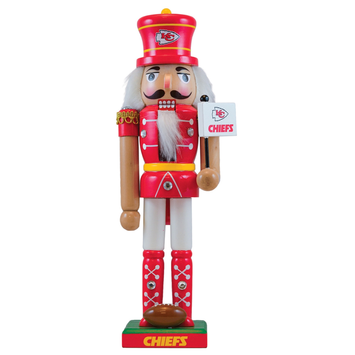 Masterpiece KCC4050 NFL Kansas City Chiefs Nutcracker