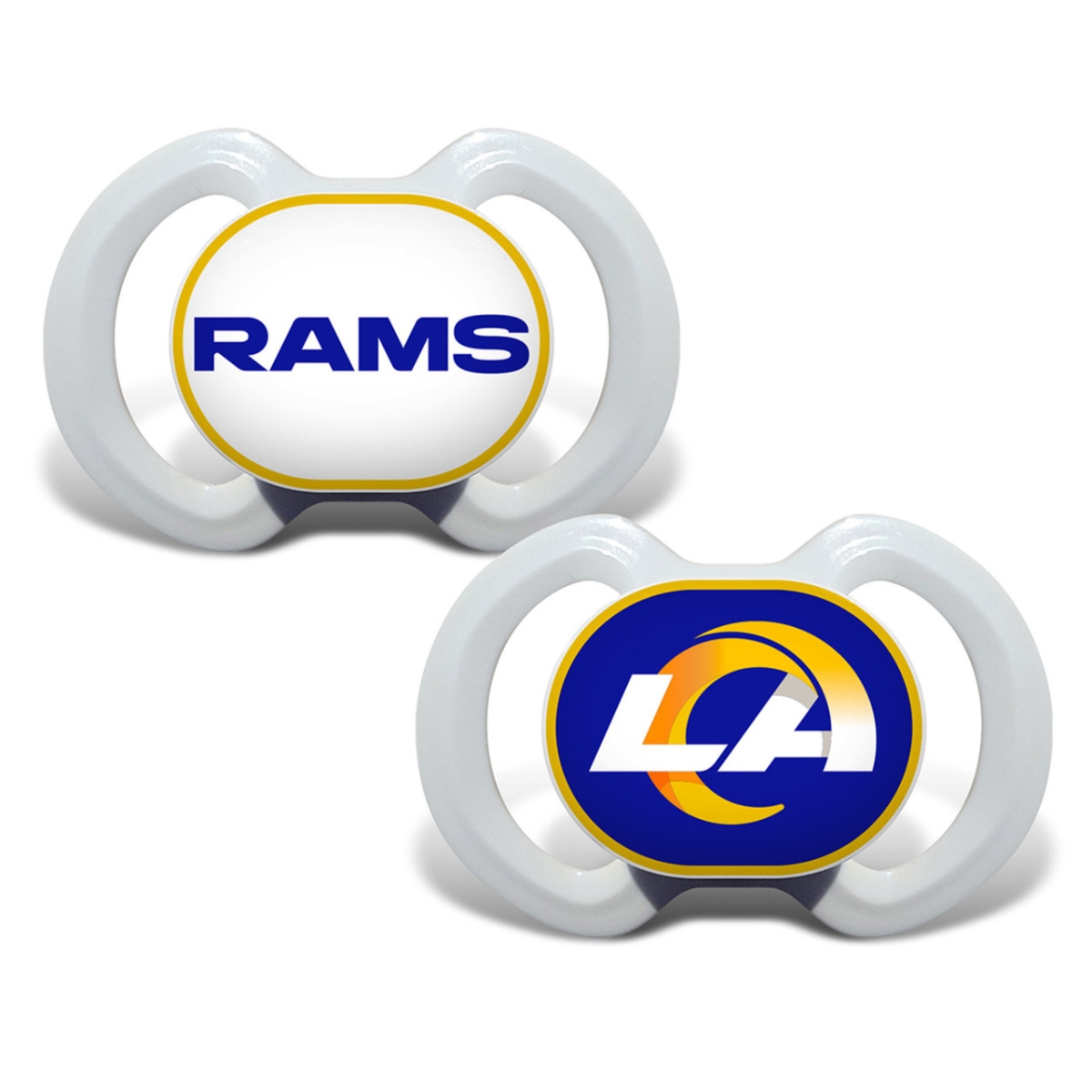 Masterpiece LAR2000 NFL Los Angeles Rams Pacifier - Pack of 2