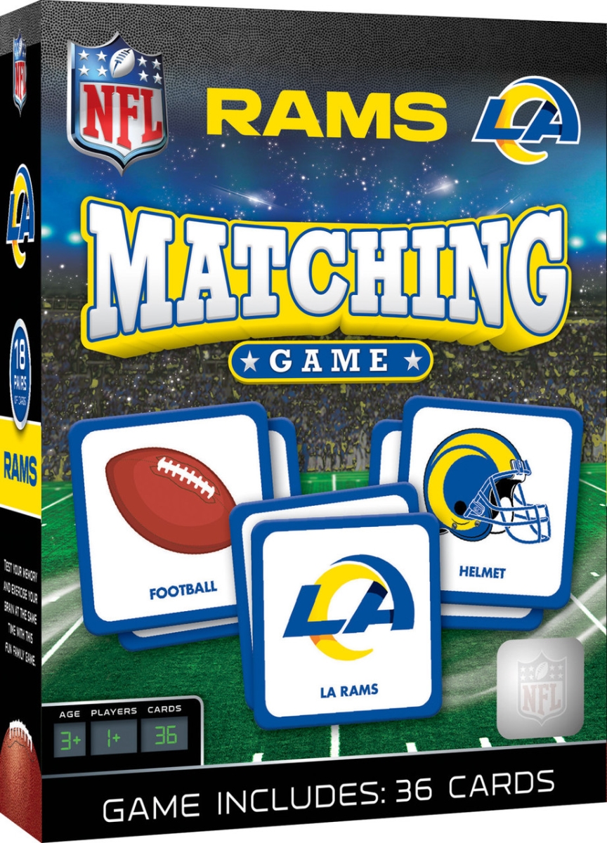 Masterpiece LAR3080 NFL Los Angeles Rams Matching Game