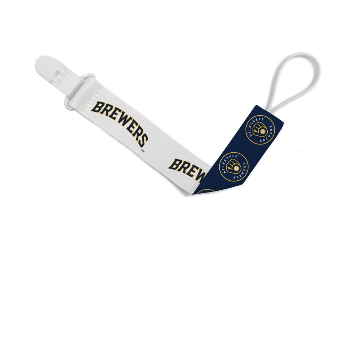 Masterpiece MIB2010 MLB Milwaukee Brewers Pacifier Clips
