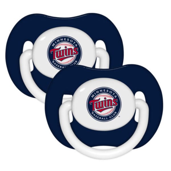 Masterpiece MIT112N MLB Minnesota Twins Pacifier Legacy - Pack of 2