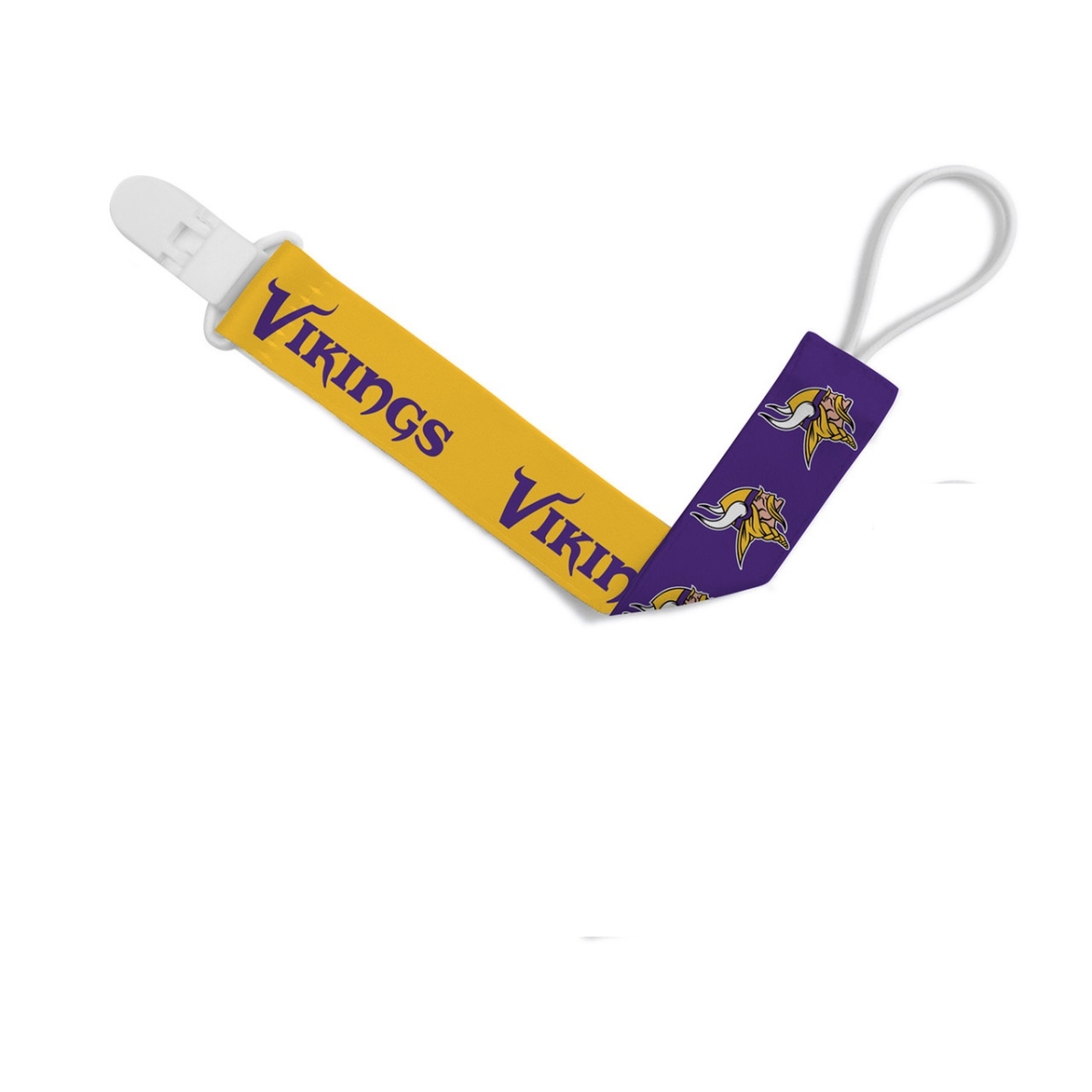Masterpiece MIV2010 NFL Minnesota Vikings Pacifier Clips