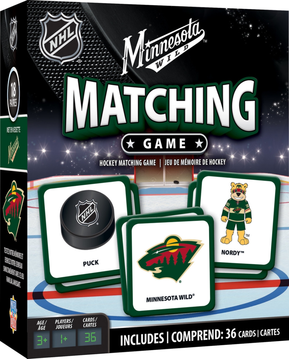 Masterpiece MIW3080 NHL Minnesota Wild Matching Game