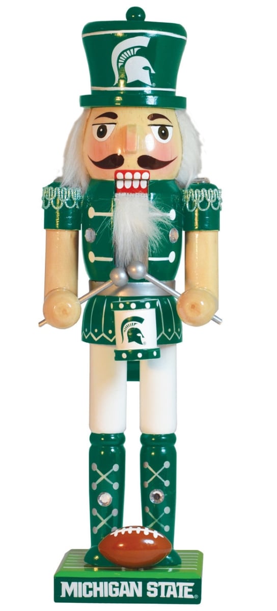 Masterpiece MST4050 NCAA Michigan State Spartans Nutcracker