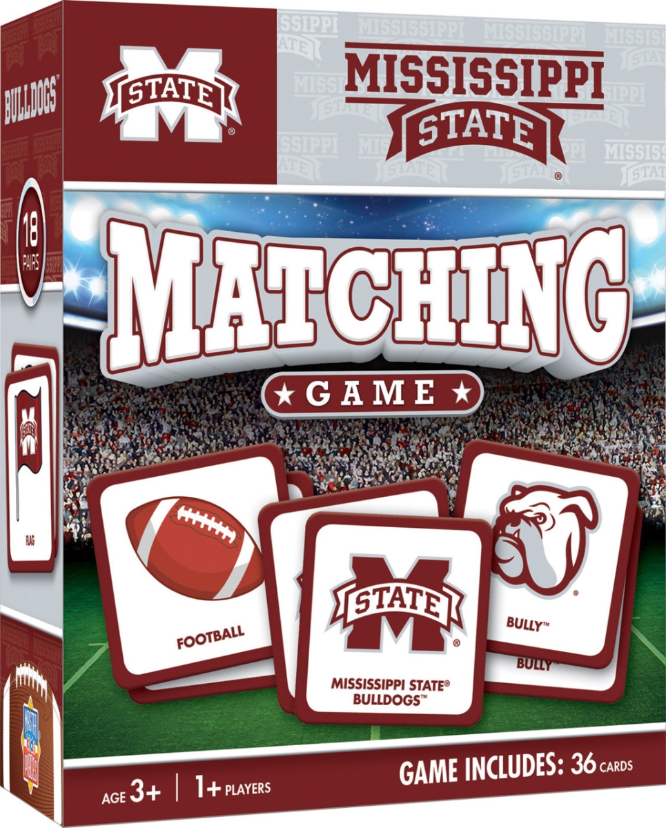 Masterpiece MSU3080 NCAA Mississippi State Bulldogs Matching Game