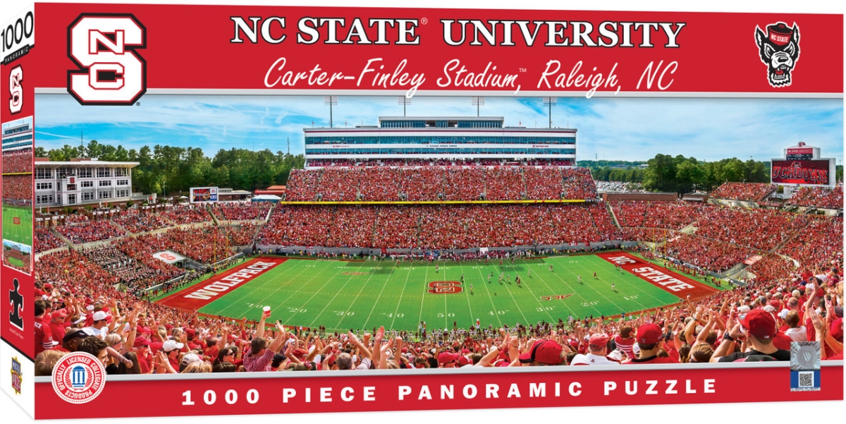 Picture of Masterpiece NCS1030 NCAA North Carolina State Wolfpack Panoramic Puzzle - 1000 Piece