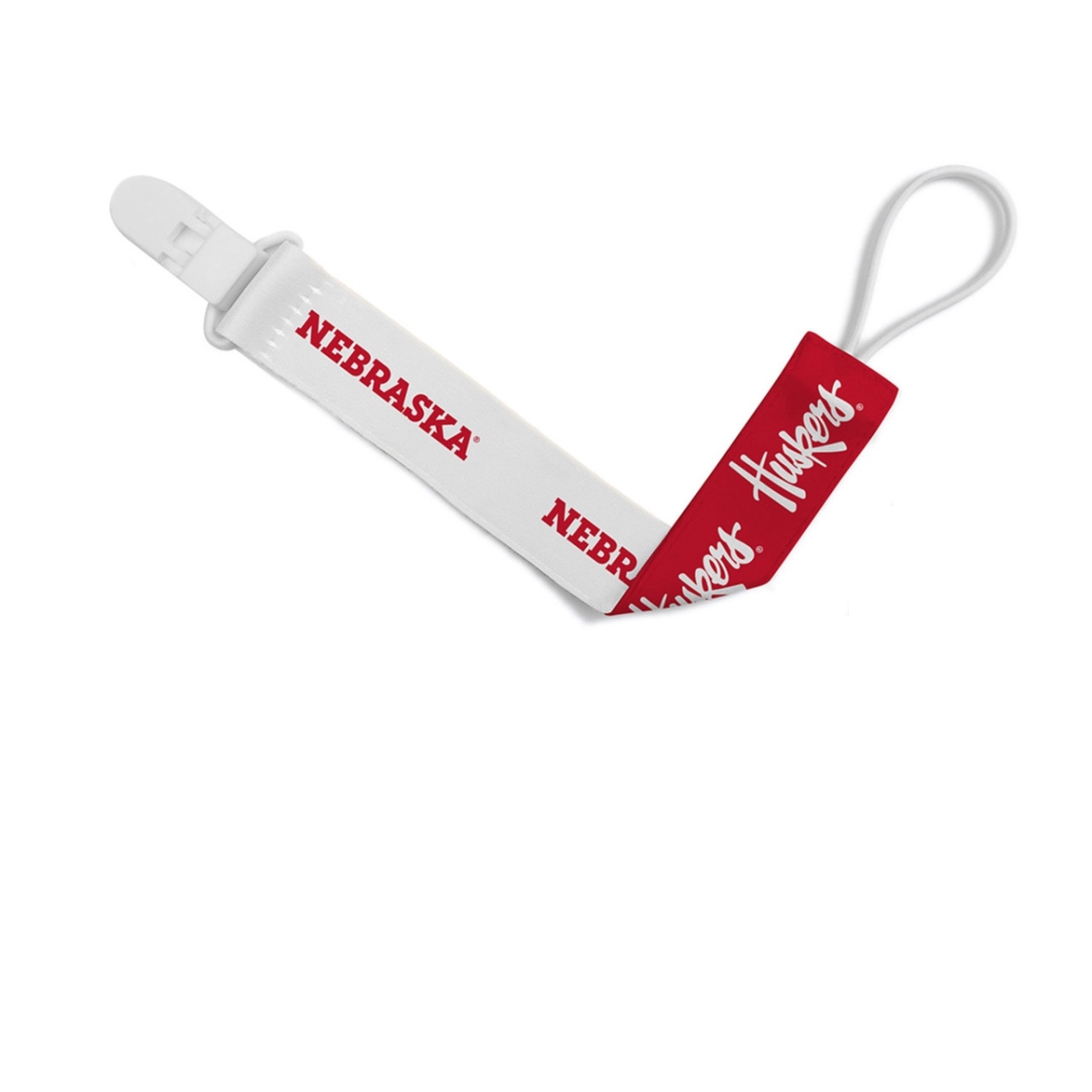 Masterpiece NEB2010 NCAA Nebraska Cornhuskers Pacifier Clips