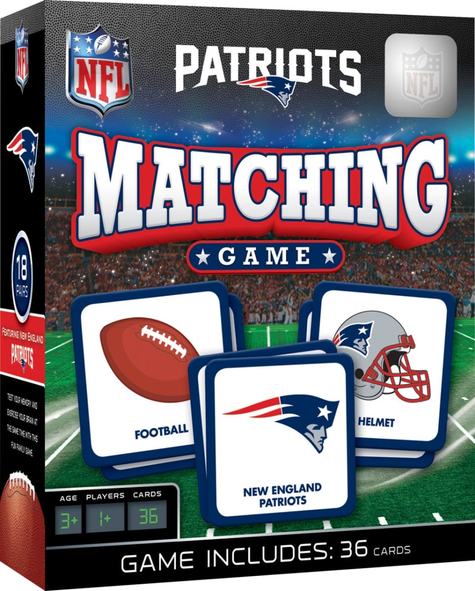 Masterpiece NEP3080 NFL New England Patriots Matching Game