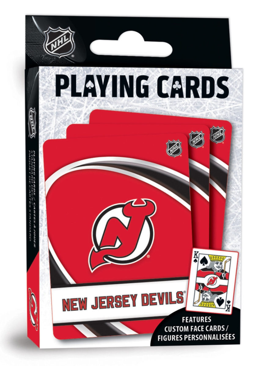 Masterpiece NJD3100 NHL New Jersey Devils Playing Cards