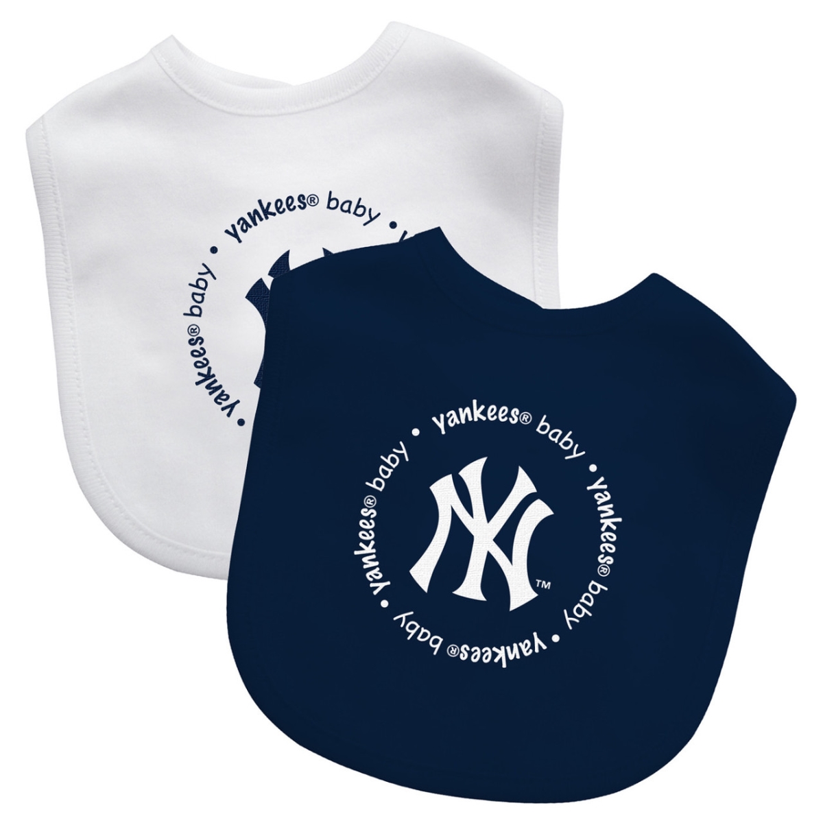 Masterpiece NYY2160 MLB New York Yankees Baby Bibs - Pack of 2