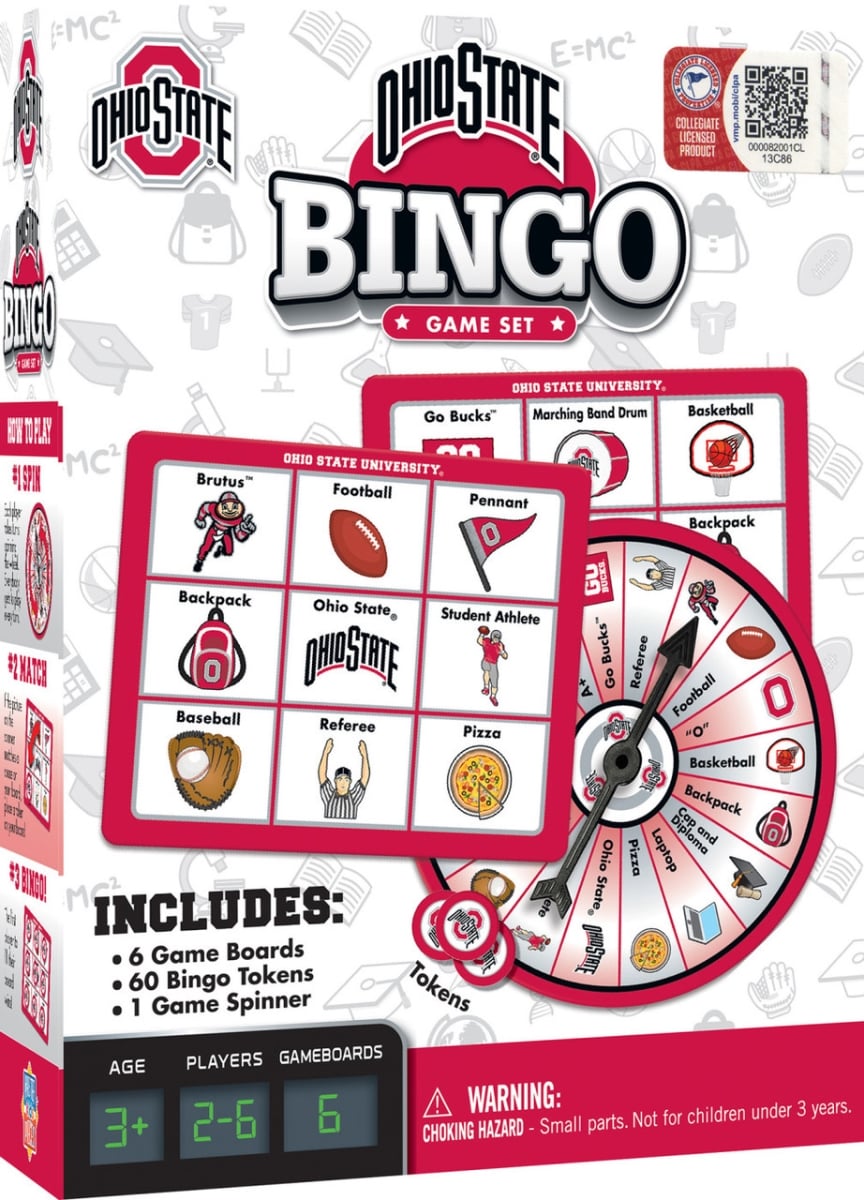 Masterpiece OST3250 NCAA Ohio State Buckeyes Bingo Game