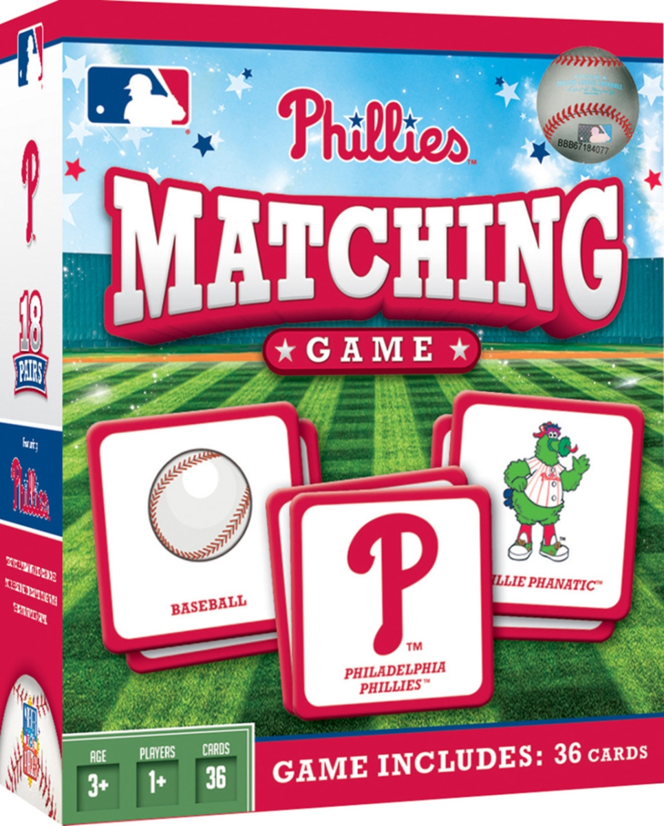 Picture of Masterpiece PHP3080 MLB Philadelphia Phillies Matching Game