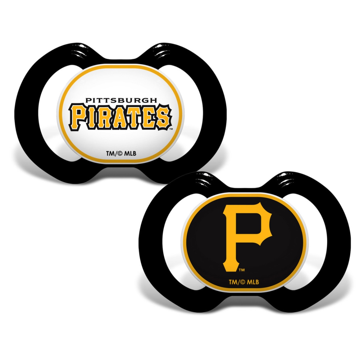 Masterpiece PIP2000 MLB Pittsburgh Pirates Pacifier - Pack of 2