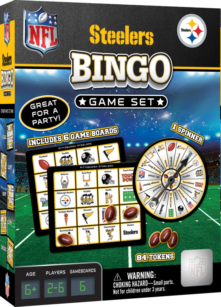 Masterpiece PIS3250 NFL Pittsburgh Steelers Bingo Game
