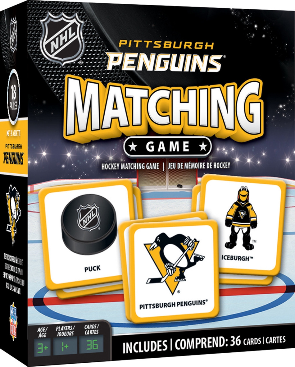 Masterpiece PPS3080 NHL Pittsburgh Penguins Matching Game