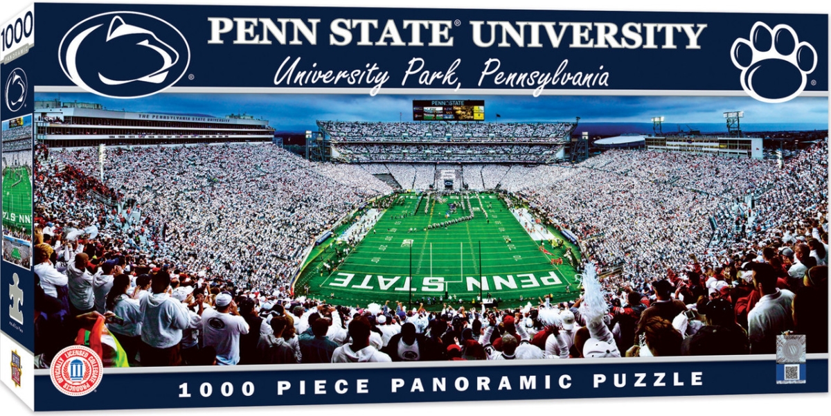 Picture of Masterpiece PSU1031 NCAA Penn State Nittany Lions Panoramic Puzzle with Endzone - 1000 Piece