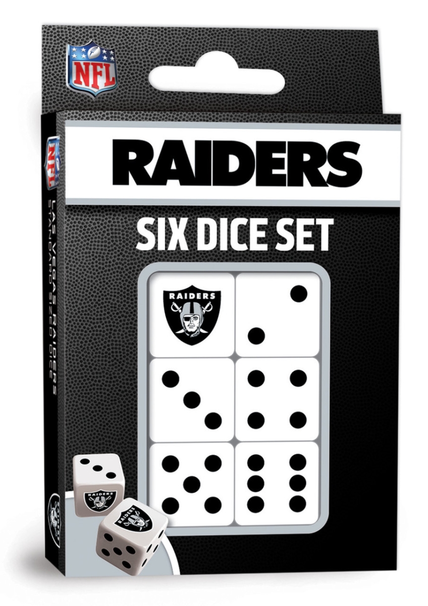 Masterpiece RAD3140 NFL Las Vegas Raiders Dice Set