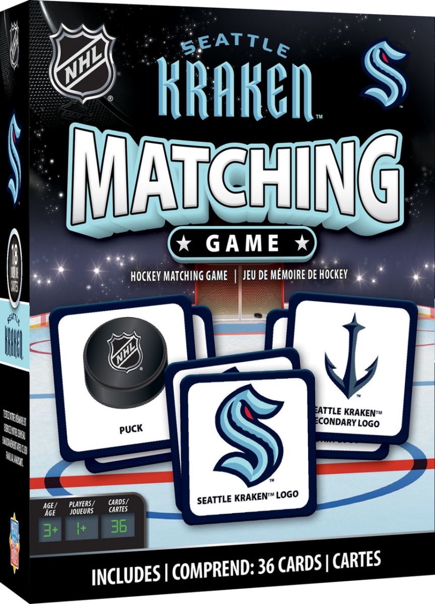 Masterpiece SEK3080 NHL Seattle Kraken Matching Game