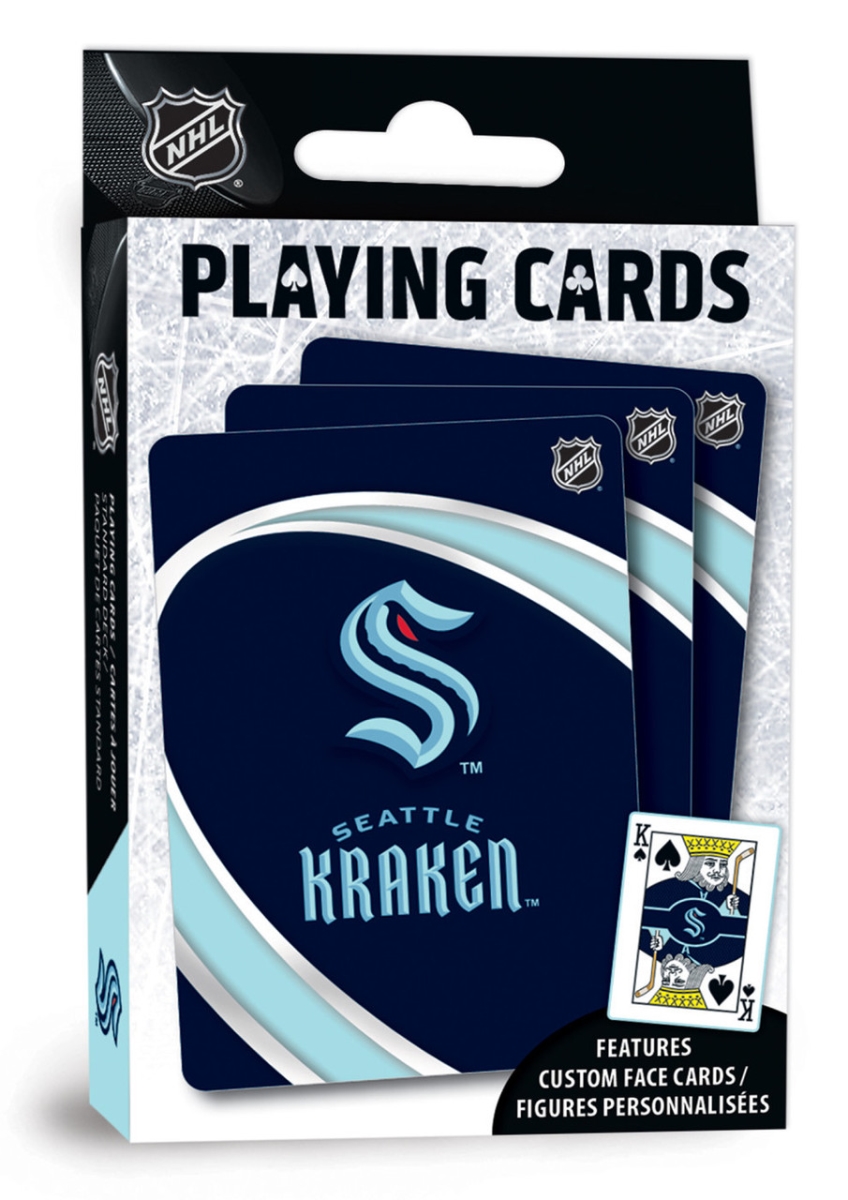 Masterpiece SEK3100 NHL Seattle Kraken Playing Cards