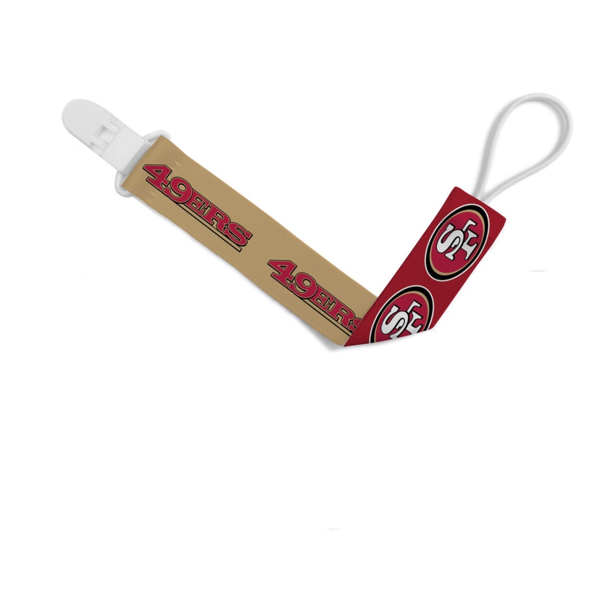 Masterpiece SFF2010 NFL San Francisco 49ers Pacifier Clips