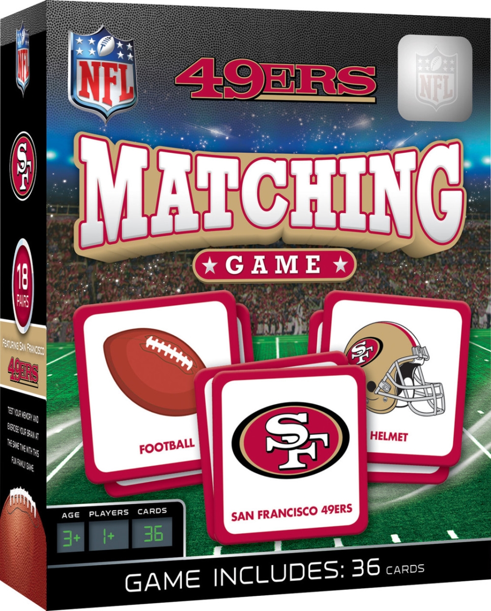 Masterpiece SFF3080 NFL San Francisco 49ers Matching Game