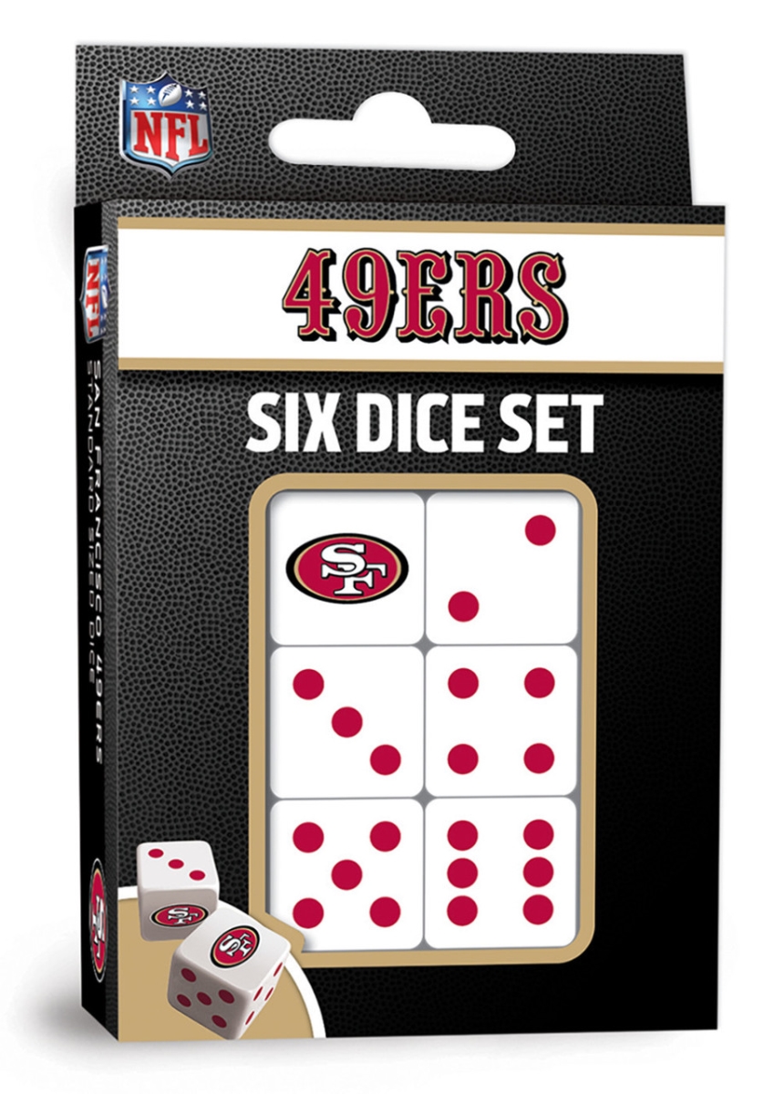 Masterpiece SFF3140 NFL San Francisco 49ers Dice Set