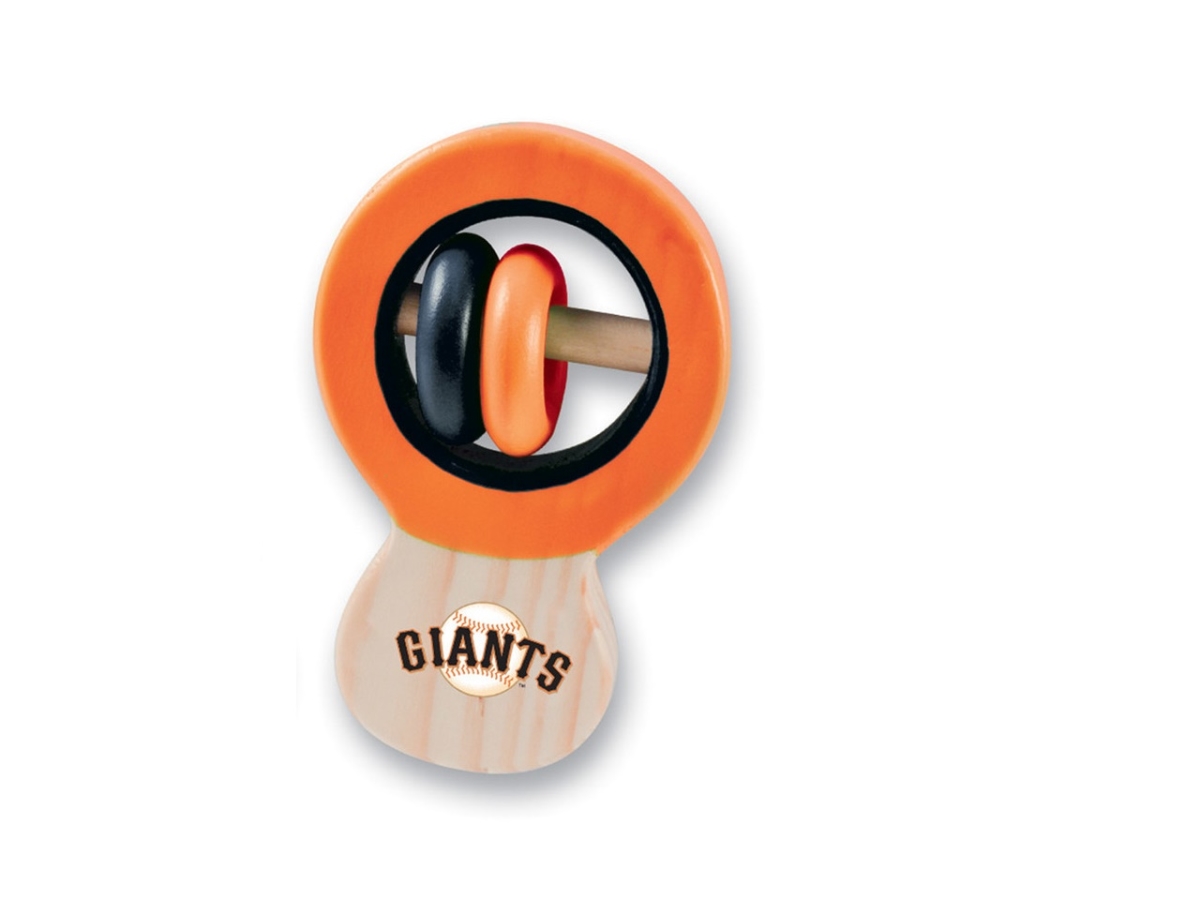 Masterpiece SFG2070 MLB San Francisco Giants Wood Rattle Baby Toy -  Masterpiece Usa