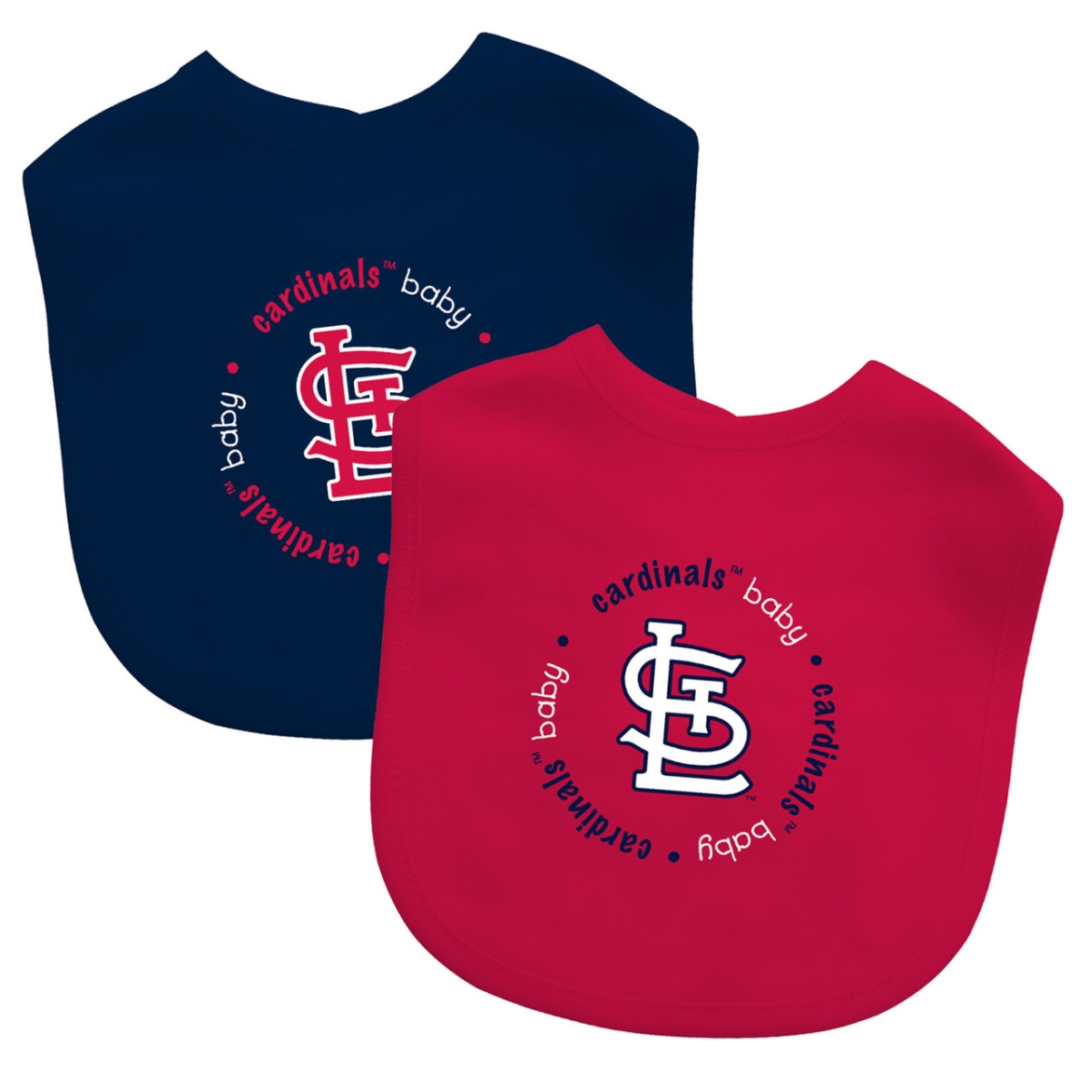 Masterpiece SLC2160 MLB St. Louis Cardinals Baby Bibs - Pack of 2