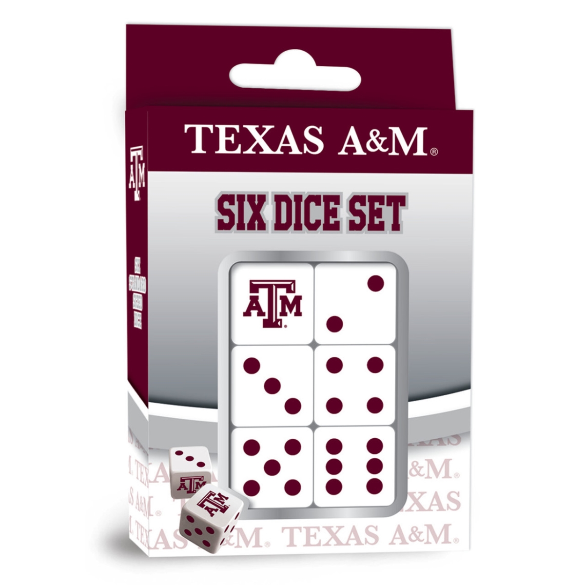 Masterpiece TAM3140 NCAA Texas A&M Aggies Dice Set