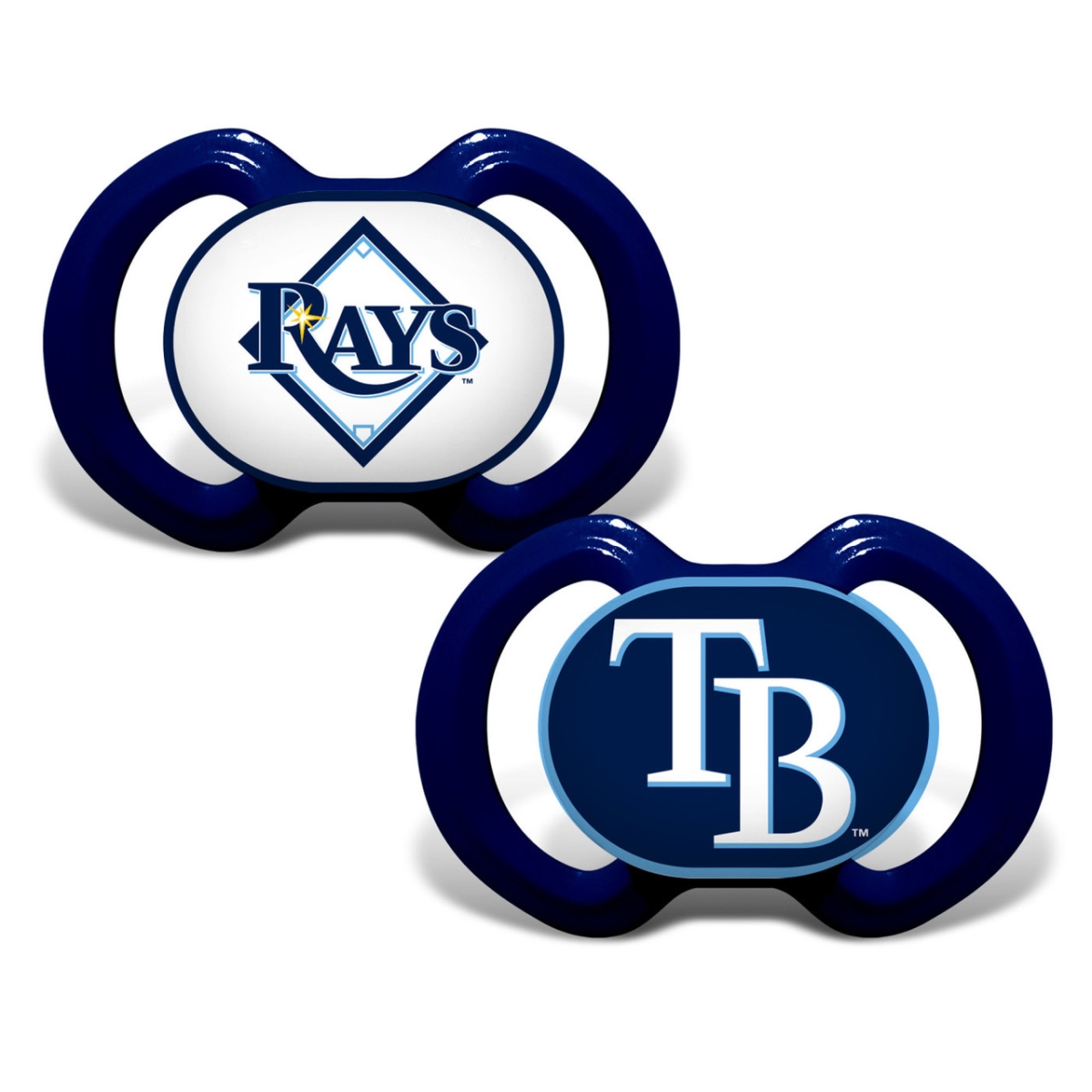 Masterpiece TBR2000 MLB Tampa Bay Rays Pacifier - Pack of 2