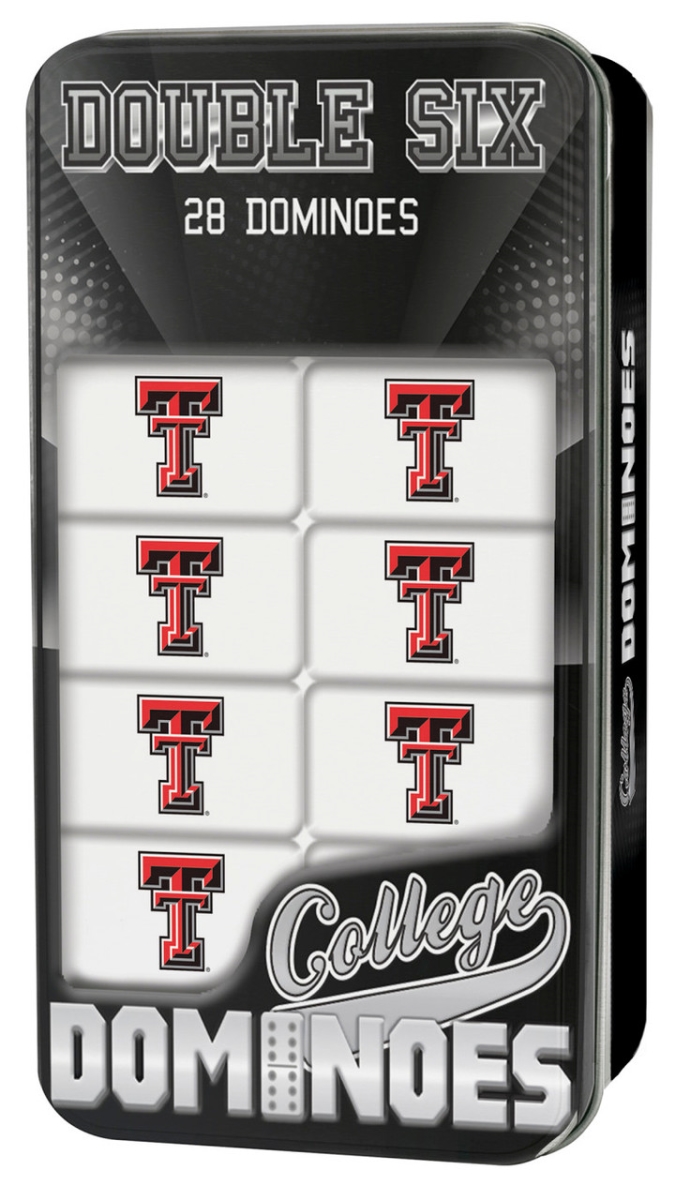 Masterpiece TTU3060 NCAA Texas Tech Red Raiders Dominoes