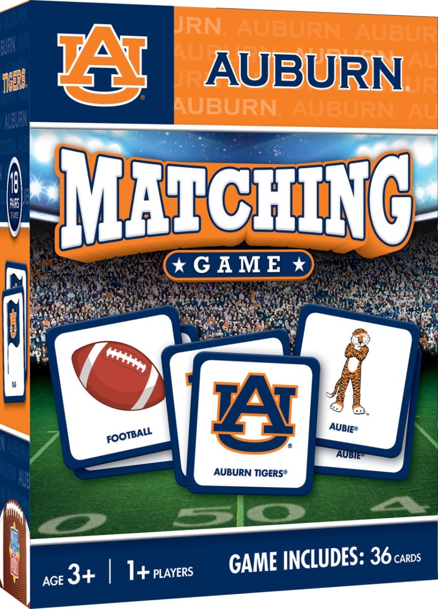 Masterpiece UAB3080 NCAA Auburn Tigers Matching Game