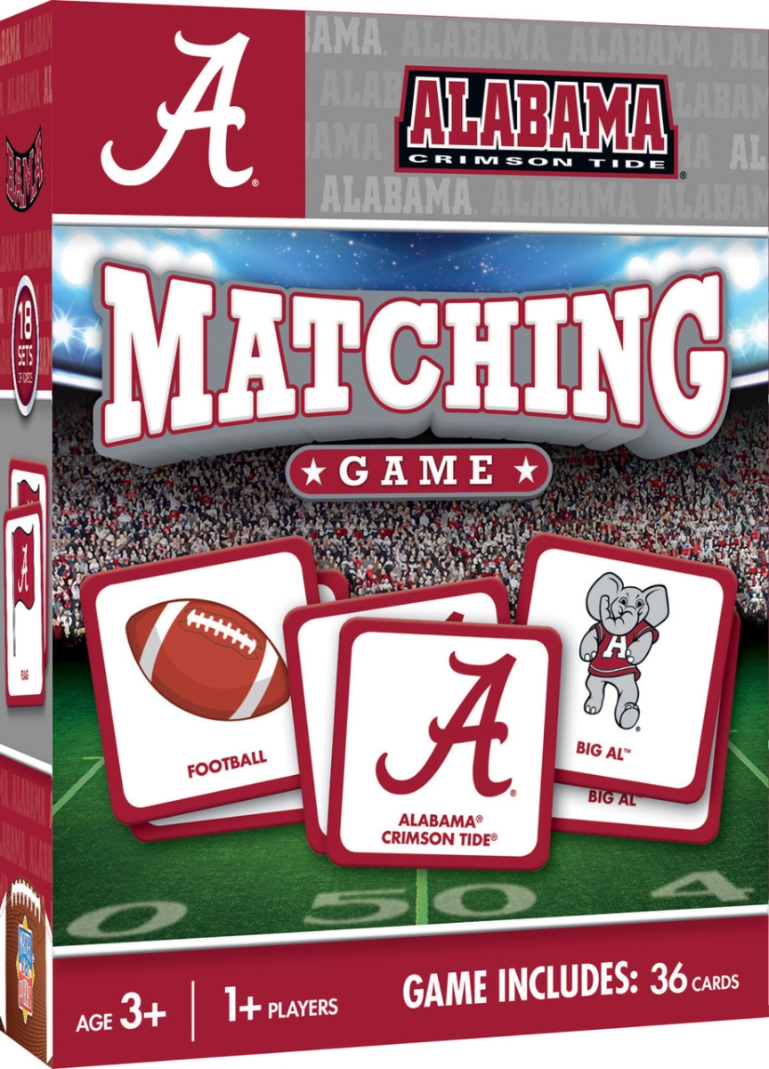 Masterpiece UAL3080 NCAA Alabama Crimson Tide Matching Game