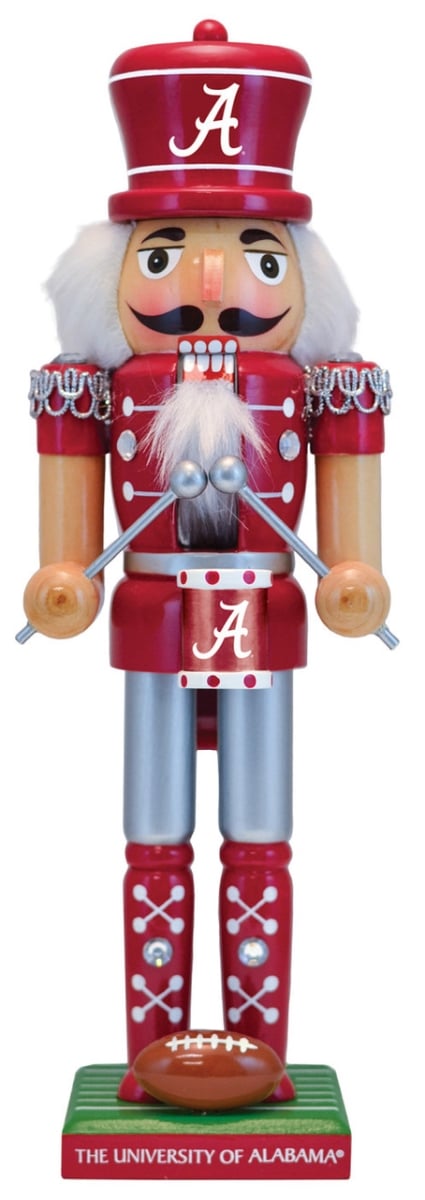 Masterpiece UAL4050 NCAA Alabama Crimson Tide Nutcracker