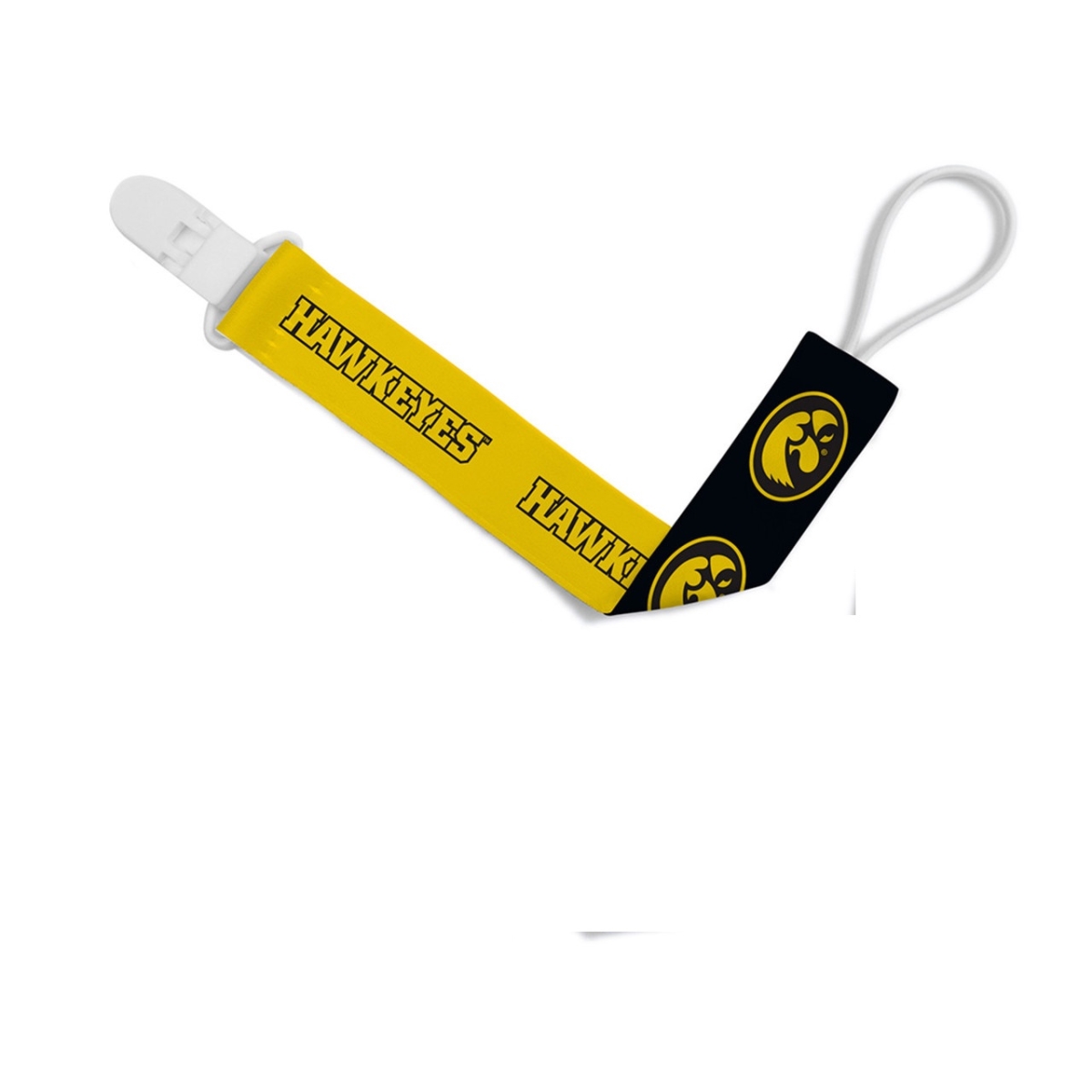 Masterpiece UIA2010 NCAA Iowa Hawkeyes Pacifier Clips