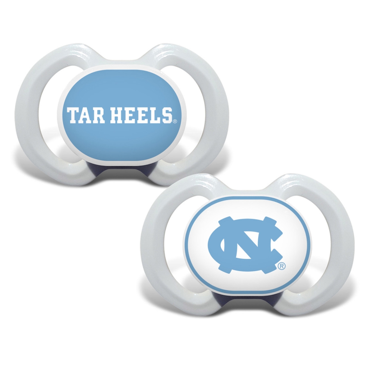 Masterpiece UNC2000 NCAA North Carolina Tar Heels Pacifier - Pack of 2