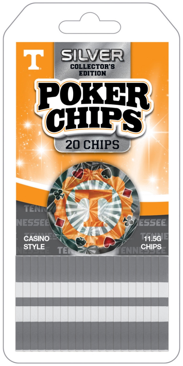 Masterpiece UTN3130 NCAA Tennessee Volunteers Poker Chips - 20 Piece